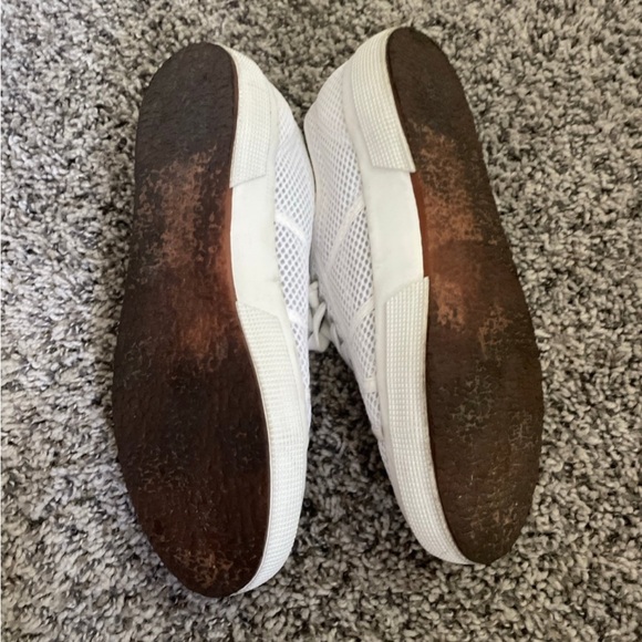 Superga white sneakers size 39.5/9 - Picture 3 of 5
